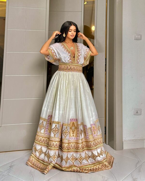 Elegant Ethiopian Fancy Dresses - Image 2
